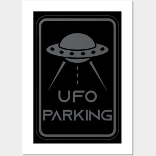 UFO Parking 1.0 Posters and Art